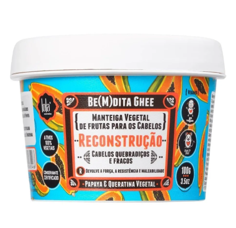 LOLA BE(M)DITA GHEE RECONSTRUÇÃO PAPAYA 100G