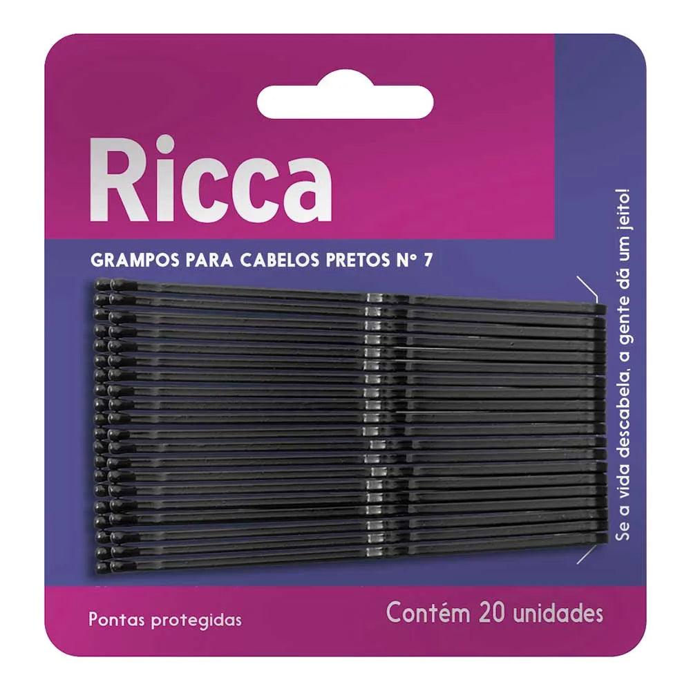 GRAMPO P CABELO PRETO N7 RICCA